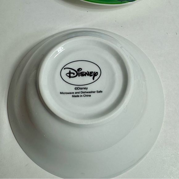 Pre-owned Disney Mickey Mouse Clubhousr. 2 Piece Ceramic Dinnerware Set. - Picture 9 of 12
